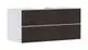 Hansgrohe-HG-Xevolos-E-Waschtischunterschrank-Mattweiss-1180-550-mit-2-Schubkaesten-fuer-Konsolen-mit-Aufsatzwaschtisch-geschliffen-Eiche-Dunkel-54193730 gallery number 1